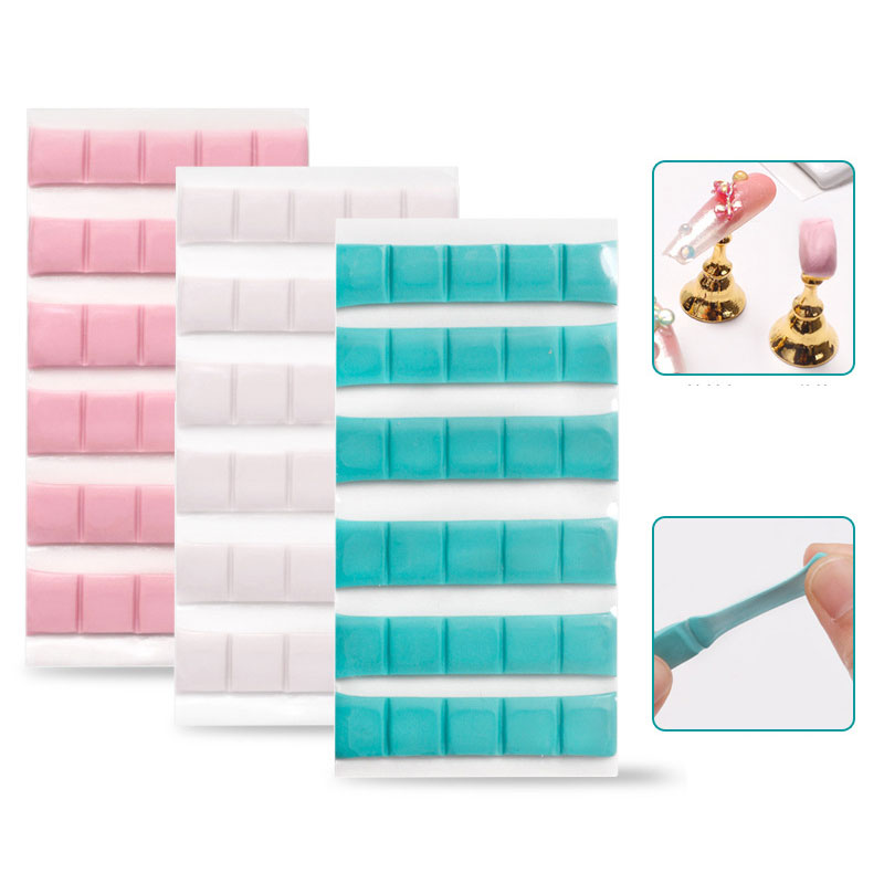 Nail Art Navy - 1 Pack Nail Adhesive Glue Clay