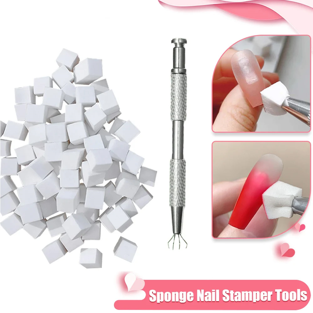 Nail Art Rame - Nail Art Sponge Set Manicure DIY
