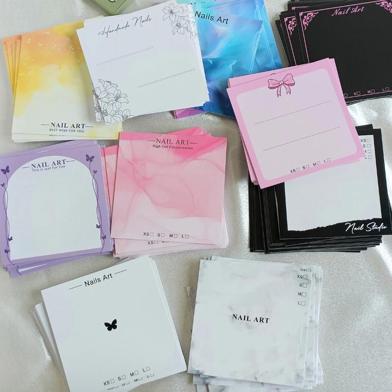 Nail Art Rame - ●20 Sheets Press On Nail Bottom
