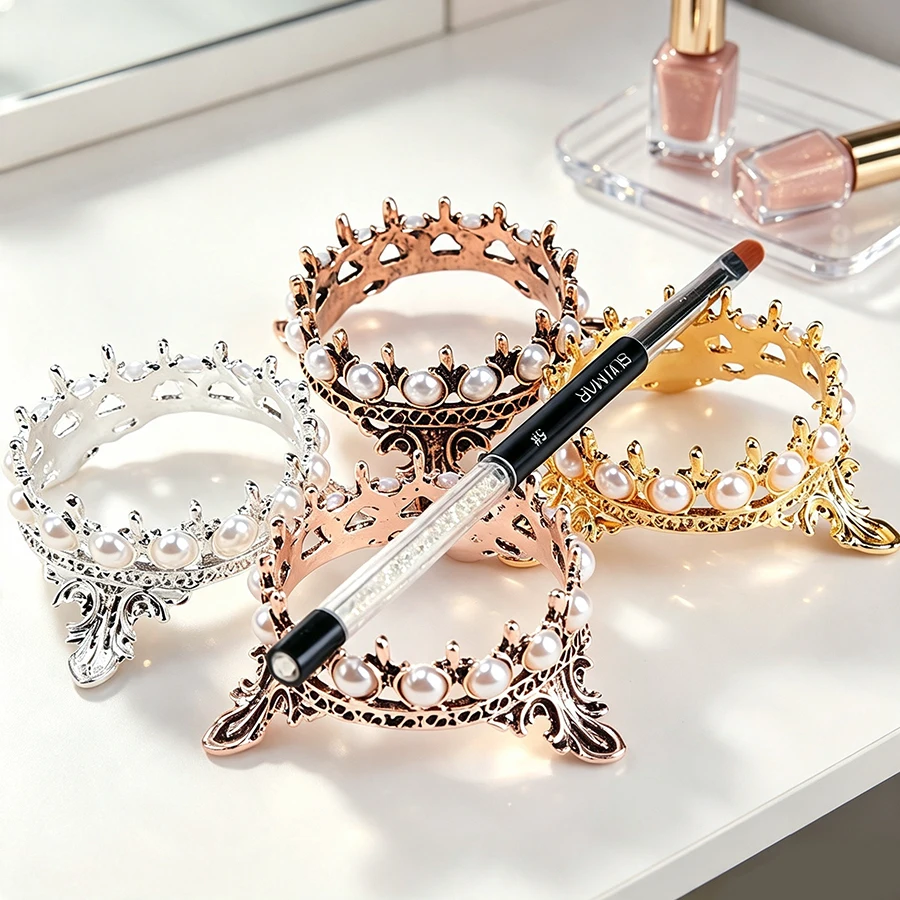 Vintage Style Crown Simulated  - Nail Art Vintage recension och pris