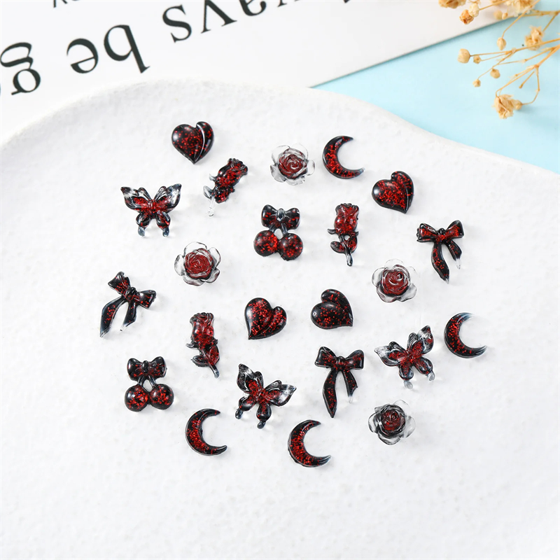 50pcs Vampire Nails Accessorie - Nail Art Vampire recension och pris