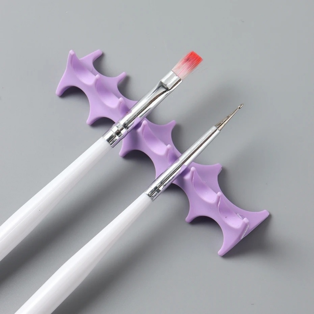 Silicone Nail Art Pen Holder U - Nail Art Rame recension och pris