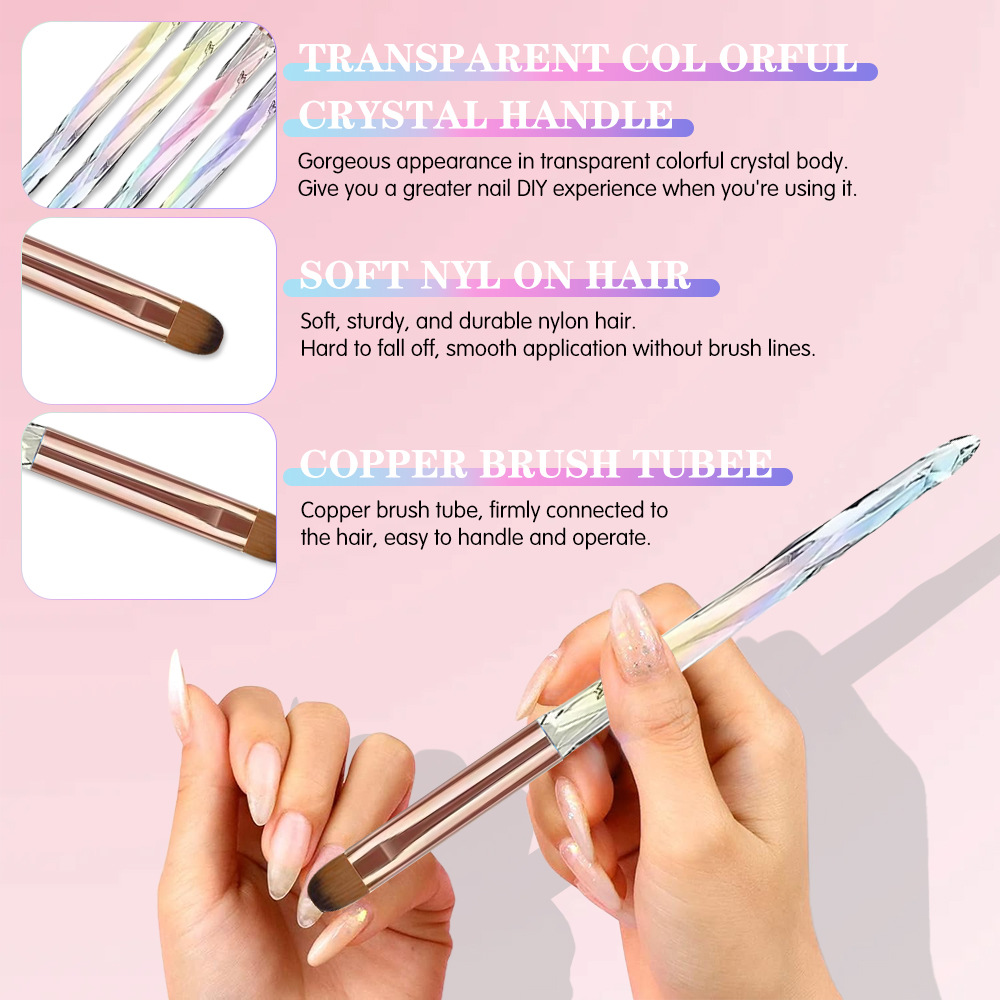 Nail Brush for Nail Art Design - Nail Art Navy recension och pris