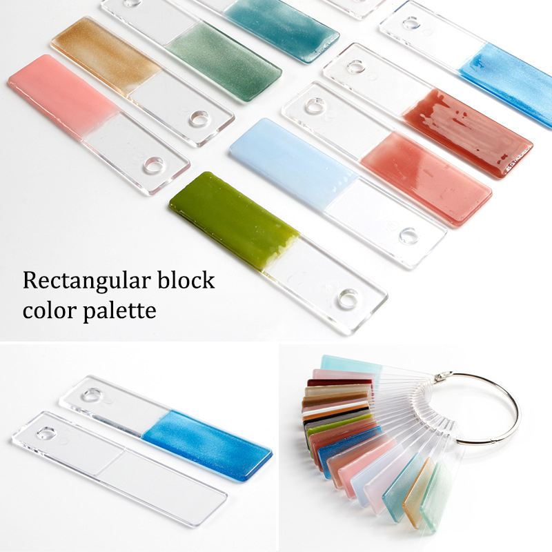 Rectangular Fake Nail Art Swat - Nail Art Rame recension och pris