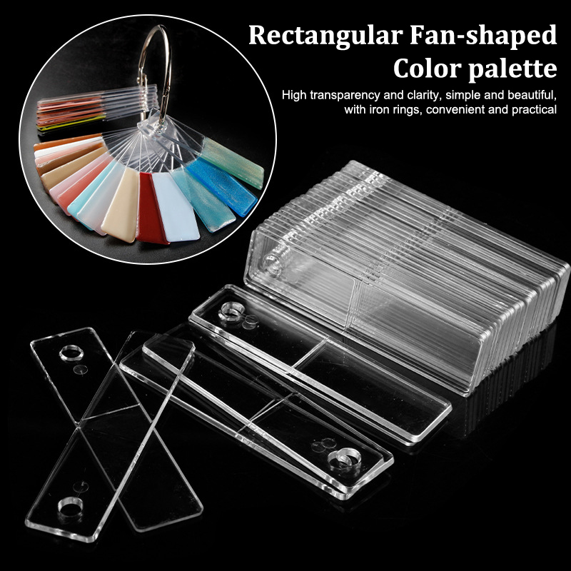 Rectangle Fake Nail Art Displa - Nail Art Rame recension och pris