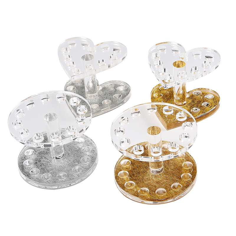 12 Holes Nail Brushes Storage  - Nail Art Rame recension och pris