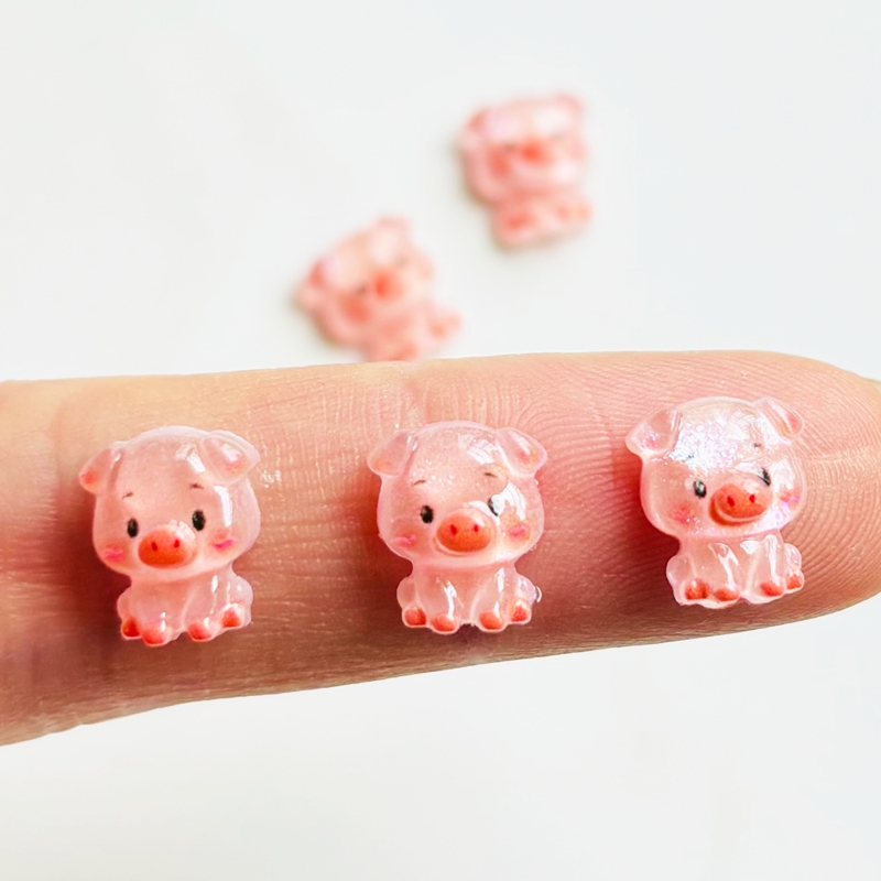 60 pieces of cartoon mini pig  - Nail Art Vintage recension och pris