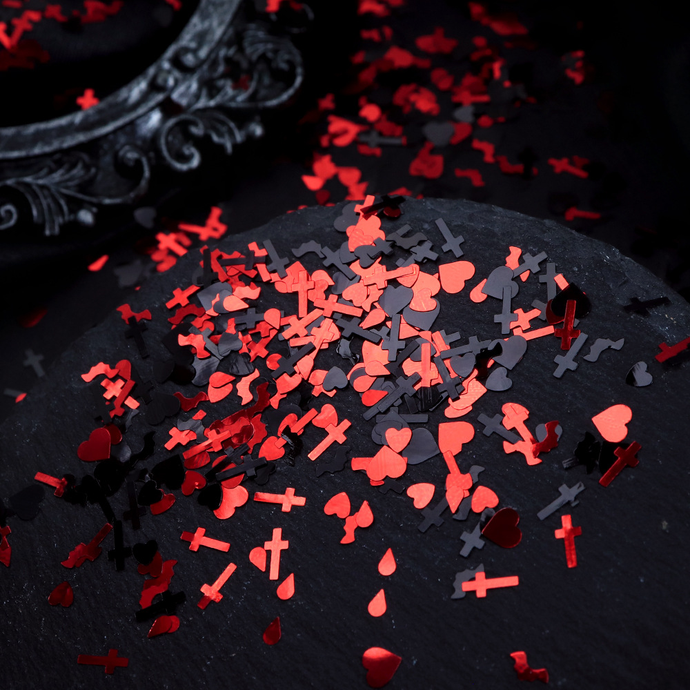 Halloween Nail Sequins 5g –Bat - Nail Art Vampire recension och pris