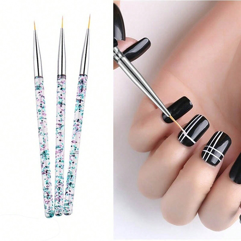 3Pcs French Stripe Nail Art Li - Nail Art Rame recension och pris