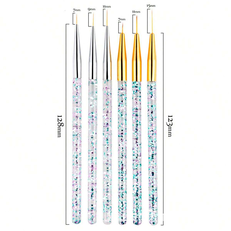 3Pcs French Stripe Nail Art Li - Nail Art Rame recension och pris
