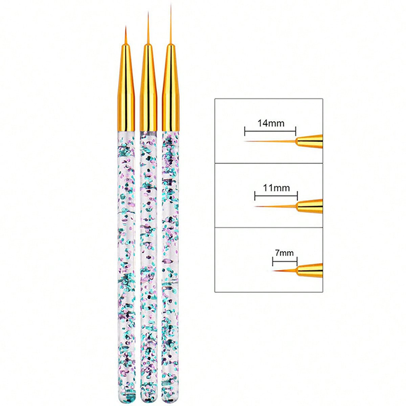 3Pcs French Stripe Nail Art Li - Nail Art Rame recension och pris