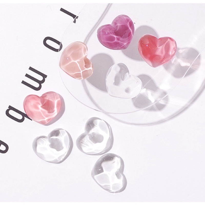 40Pcs Transparent Glass Nail A - Nail Art Navy recension och pris