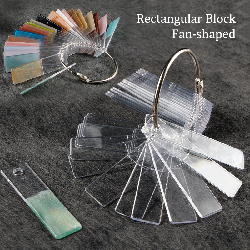 Rectangle Fake Nail Art Displa - Nail Art Rame recension och pris