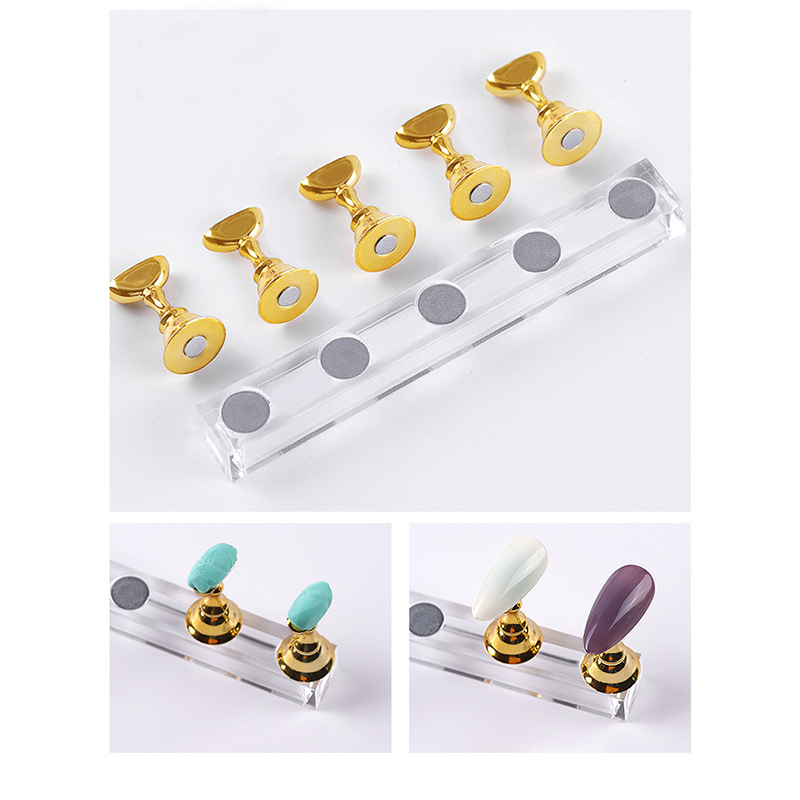 5/30pcs/Set Magnetic Nail Hold - Nail Art Navy recension och pris