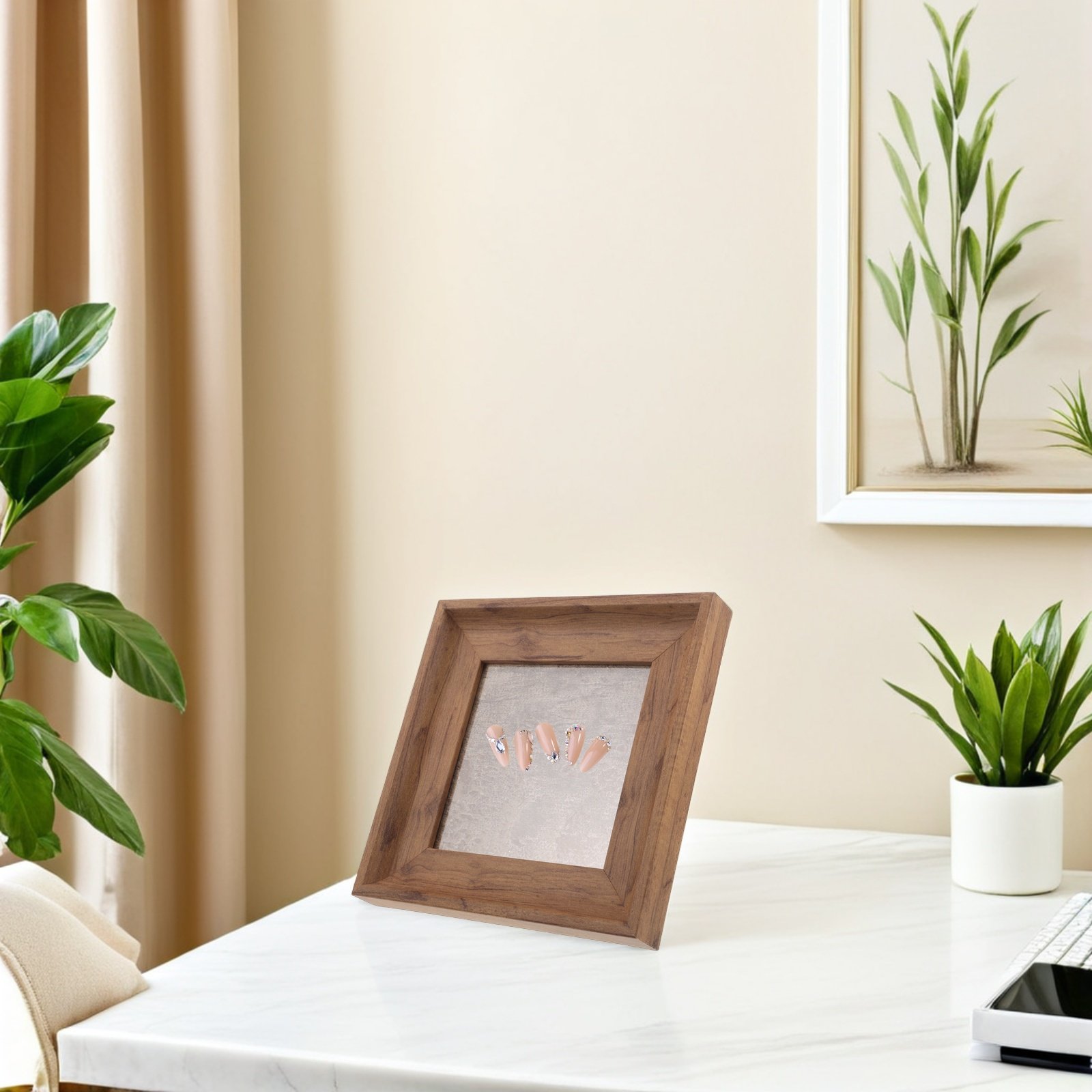 Nail Art Display Stand Wooden  - Nail Art Vintage recension och pris