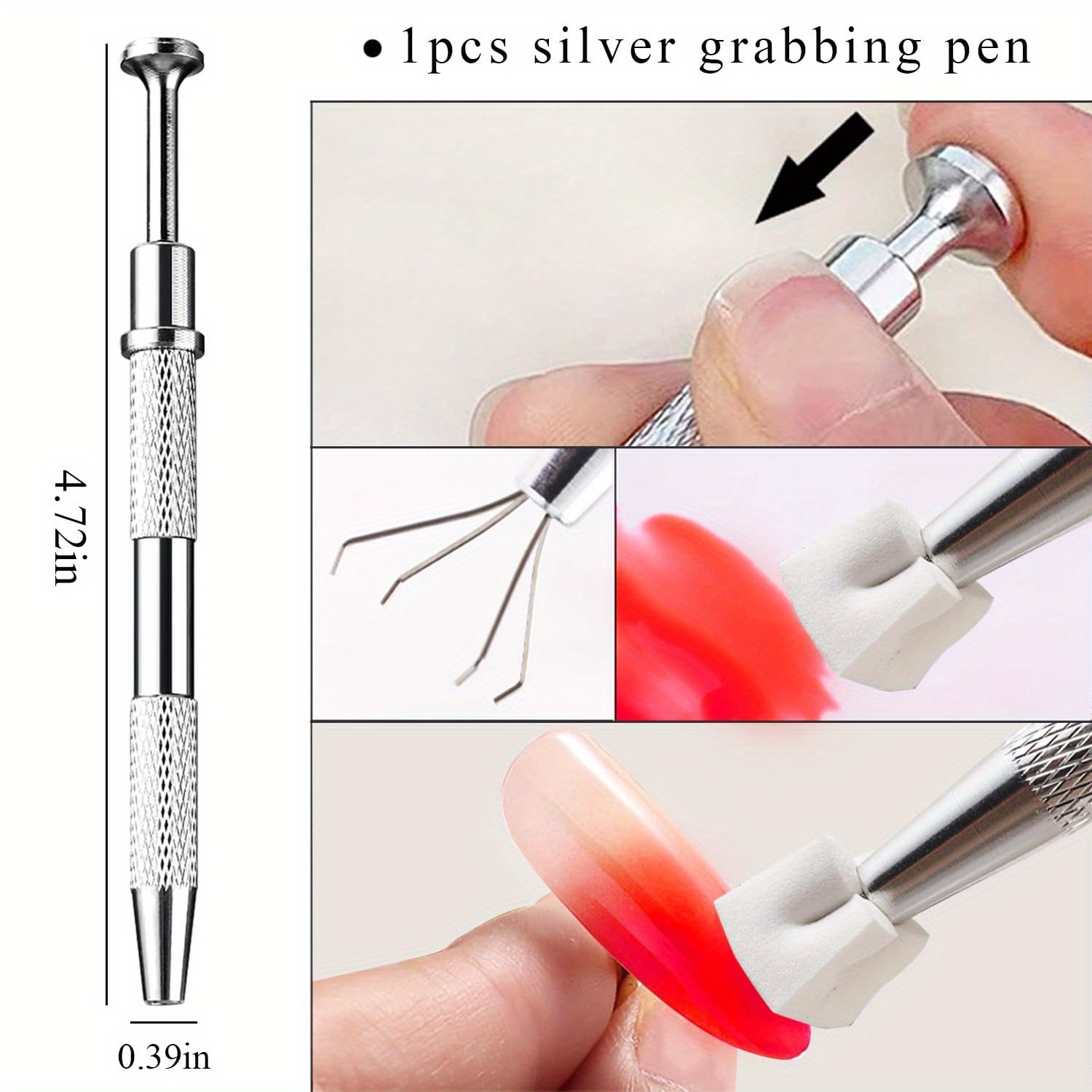 1/50/100Pcs Square Nail Art Sp - Nail Art Rame recension och pris
