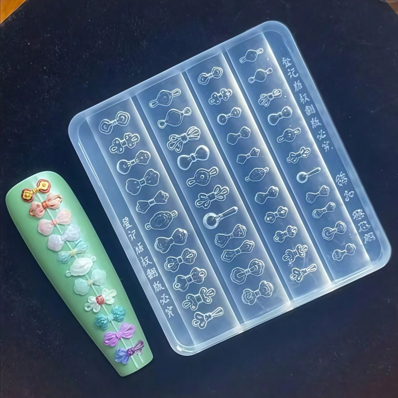 Chinese Style Nail Art Mold wi - Nail Art Vintage recension och pris