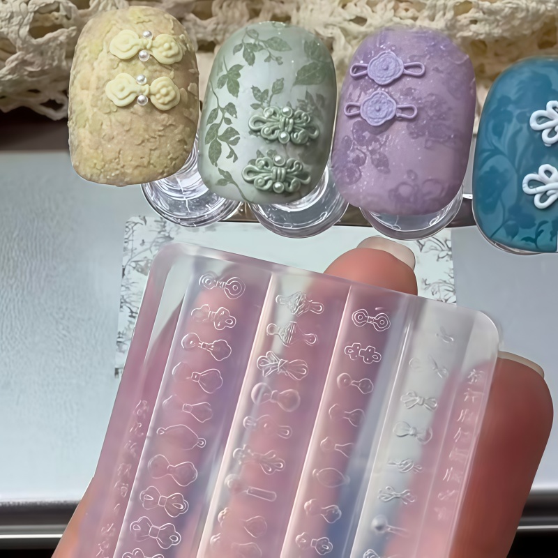 Chinese Style Nail Art Mold wi - Nail Art Vintage recension och pris