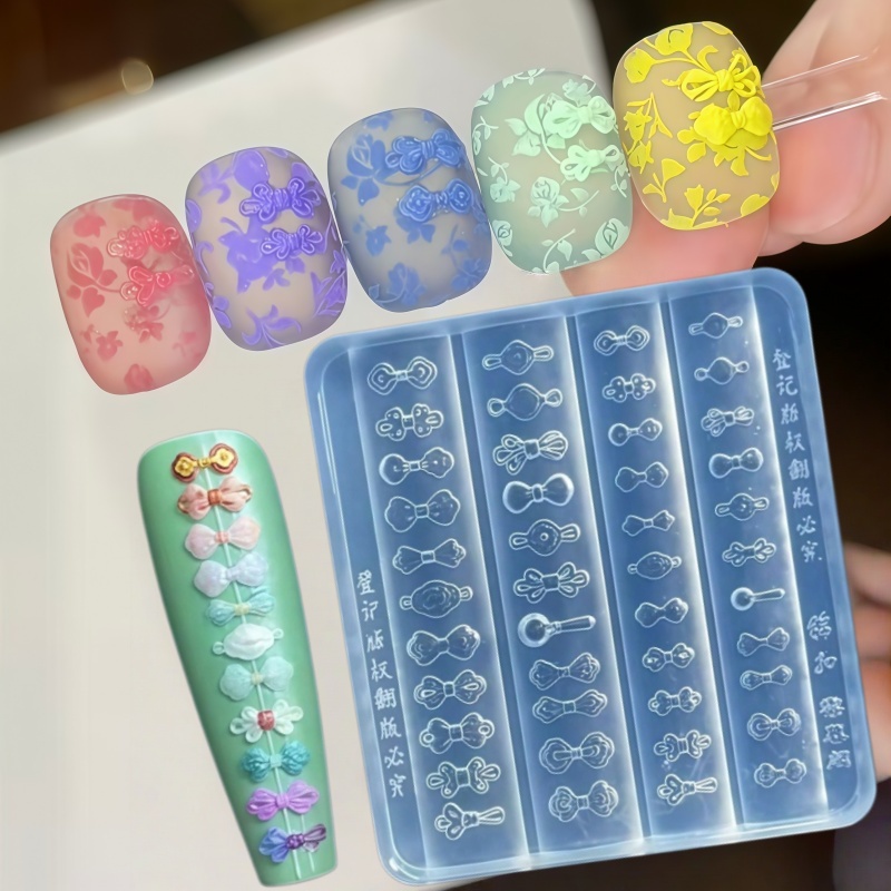Chinese Style Nail Art Mold wi - Nail Art Vintage recension och pris