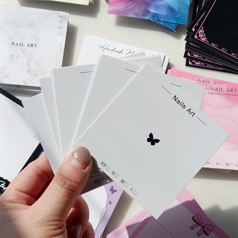 ●20 Sheets Press On Nail Botto - Nail Art Rame recension och pris