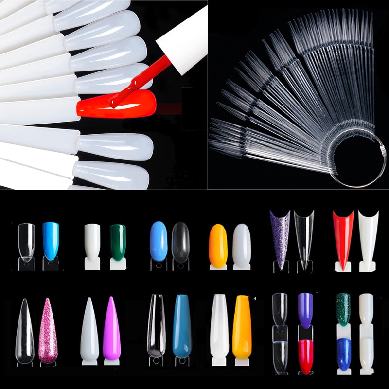 Nail Display Sticks Clear Natu - Nail Art Rame recension och pris