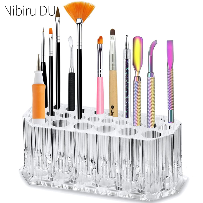 26 Holes Acrylic Nail Brushes  - Nail Art Rame recension och pris