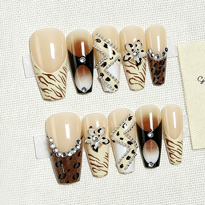 10Pcs French Sweet Cool Light  - Nail Art French recension och pris
