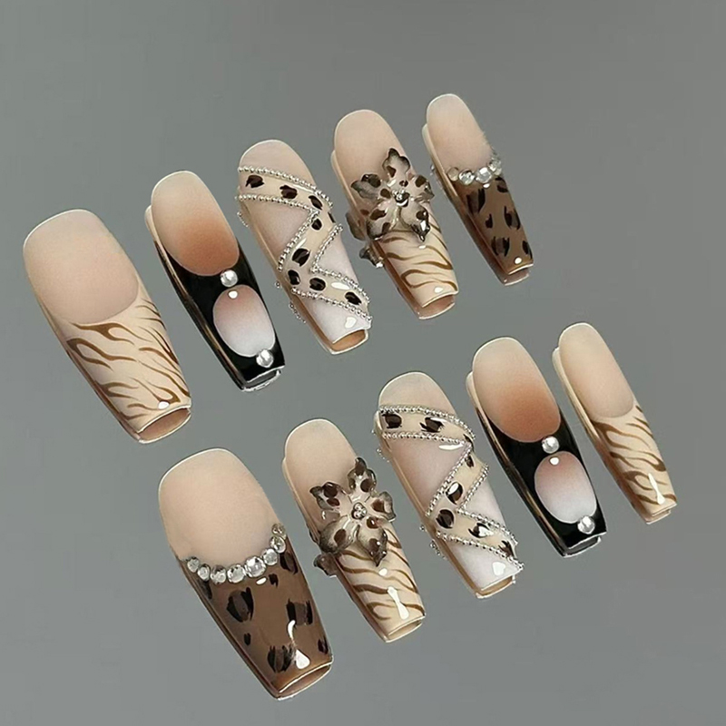 10Pcs French Sweet Cool Light  - Nail Art French recension och pris