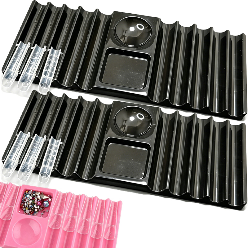 Reusable Nail Art Palette with - Nail Art Rame recension och pris