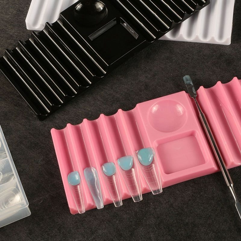 Reusable Nail Art Palette with - Nail Art Rame recension och pris