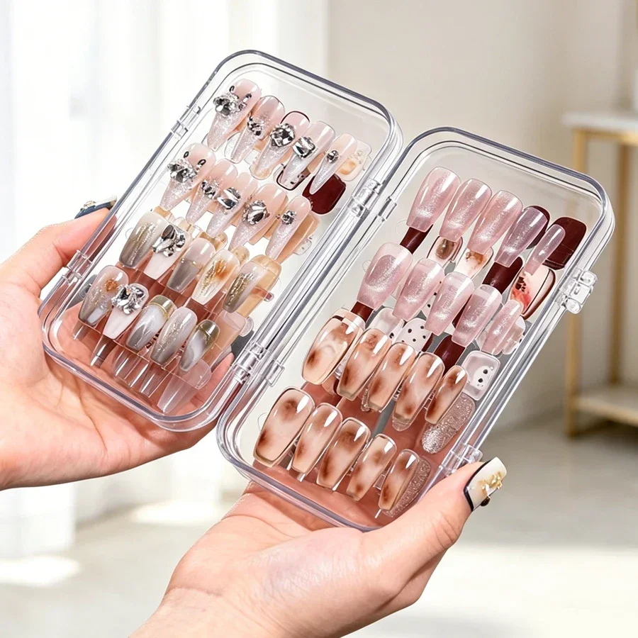 Clear Foldable Press On Nail S - Nail Art Rame recension och pris