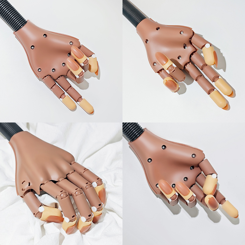 Nail Fake Practice Hand Movabl - Nail Art Navy recension och pris
