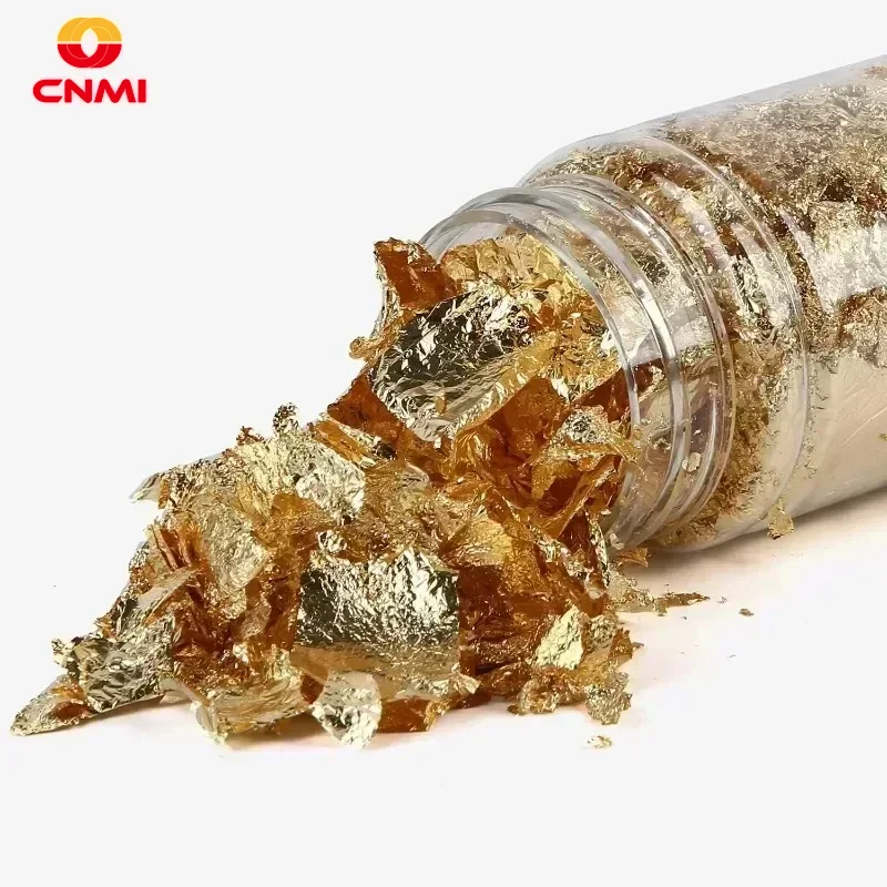 3g Gold Leaf Flakes Epoxy Resi - Nail Art Gold recension och pris