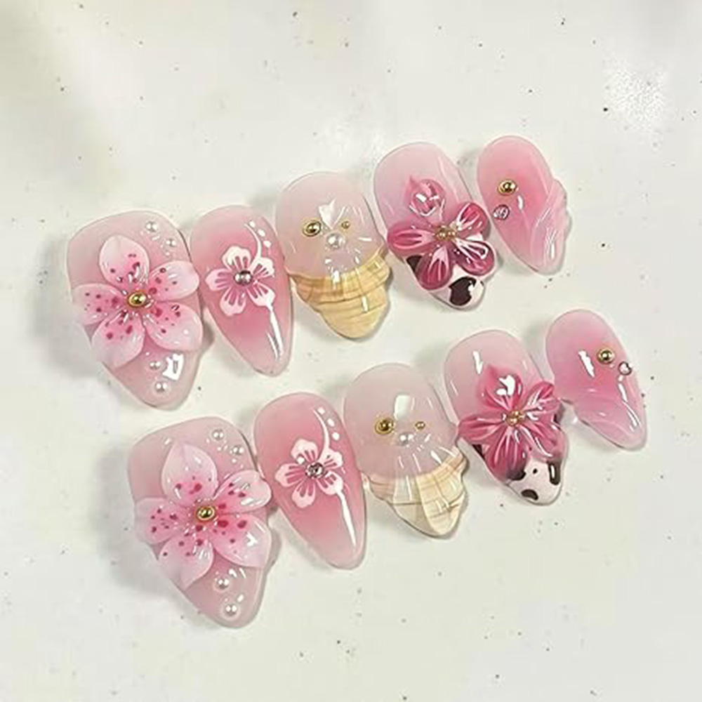 Floral 3D Nail Art Silicone Mo - Nail Art Vintage recension och pris