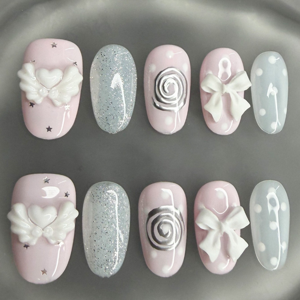 Korean Vintage Wishcore Short  - Nail Art Vintage recension och pris