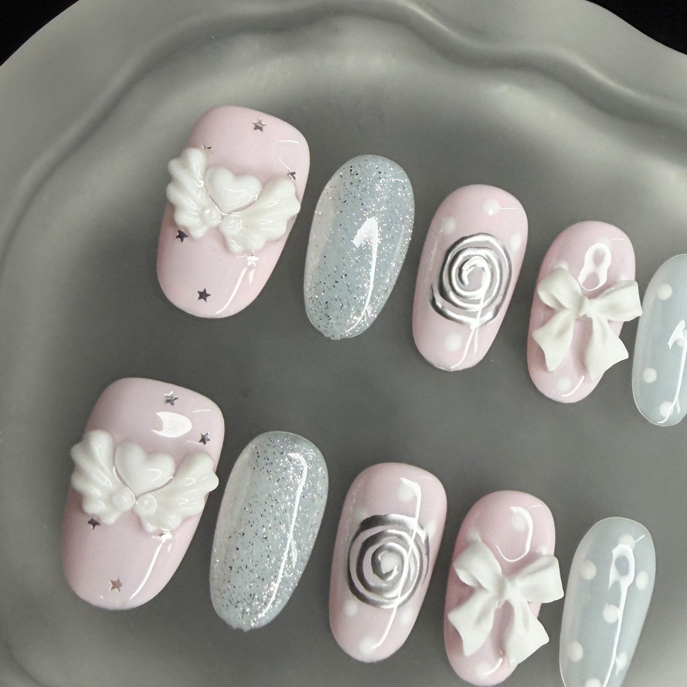 Korean Vintage Wishcore Short  - Nail Art Vintage recension och pris