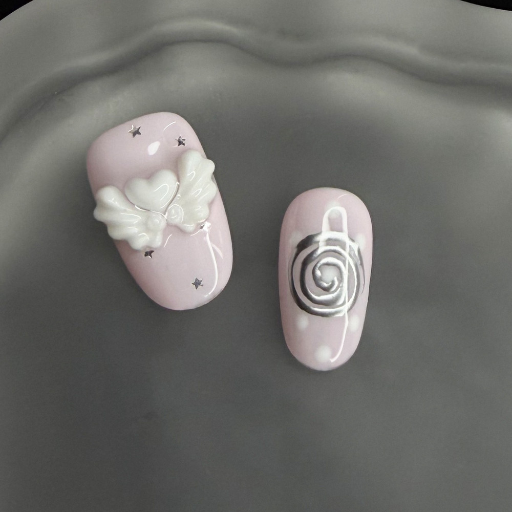 Korean Vintage Wishcore Short  - Nail Art Vintage recension och pris
