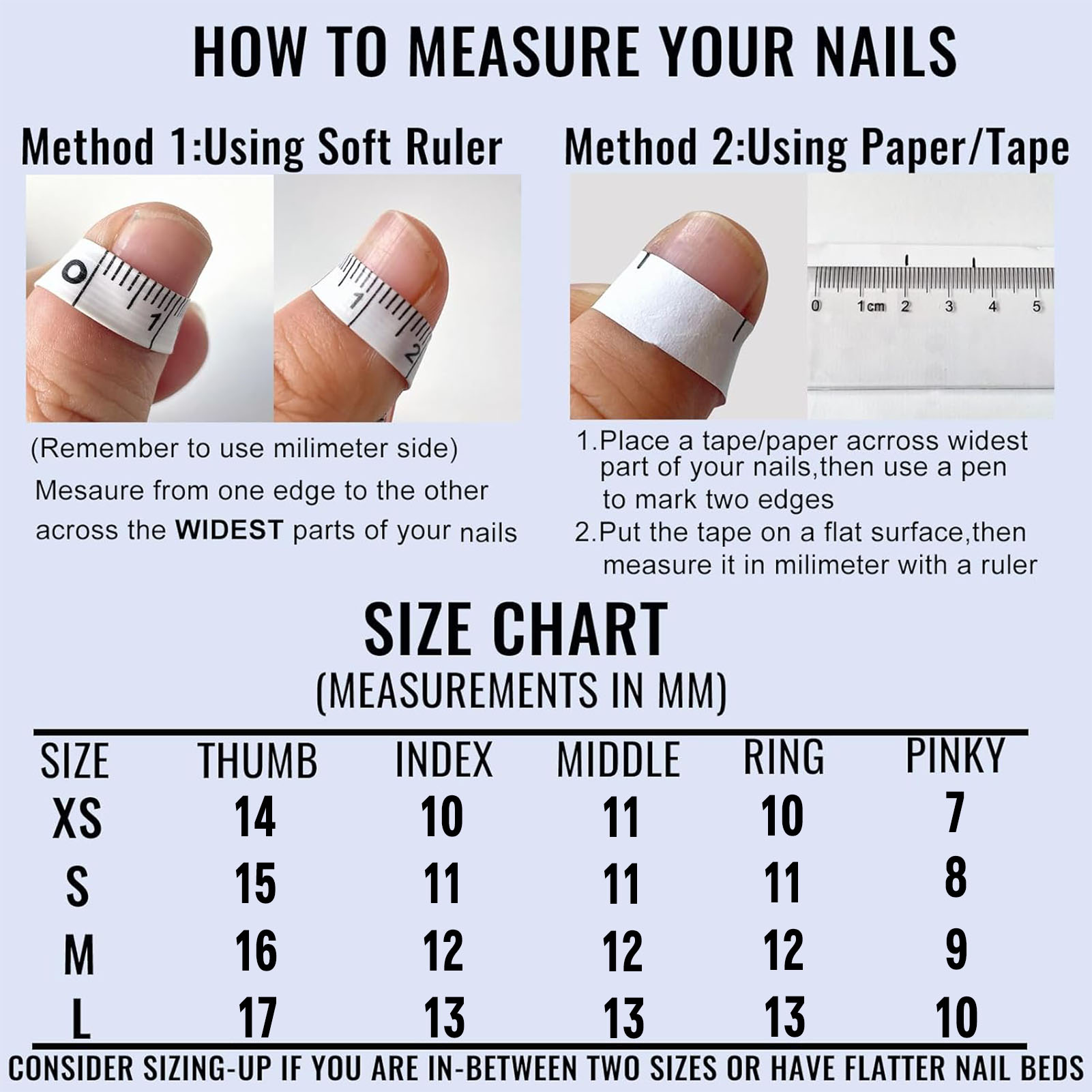 Handmade French Tips Fake Nail - Nail Art French recension och pris