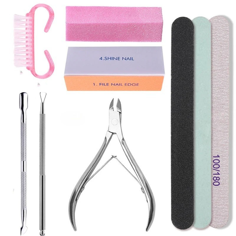 Nail Set Art Sand Files Buffer - Nail Art Rame recension och pris