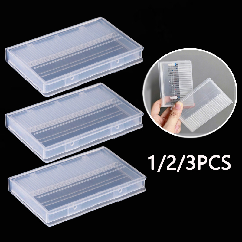 1/2/3PCS 20 Slots Clear Nail D - Nail Art Rame recension och pris