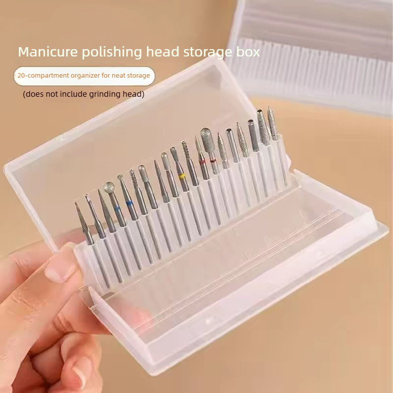 1/2/3PCS 20 Slots Clear Nail D - Nail Art Rame recension och pris