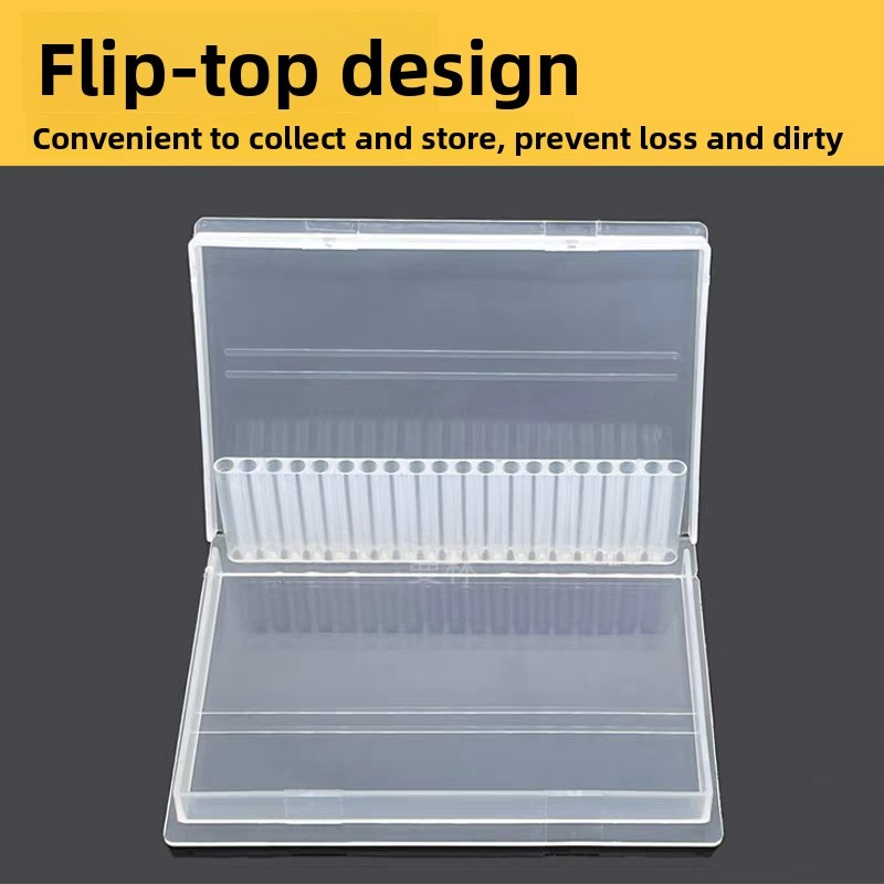 1/2/3PCS 20 Slots Clear Nail D - Nail Art Rame recension och pris