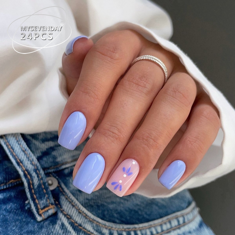 24 pieces French-style wearabl - Nail Art French recension och pris