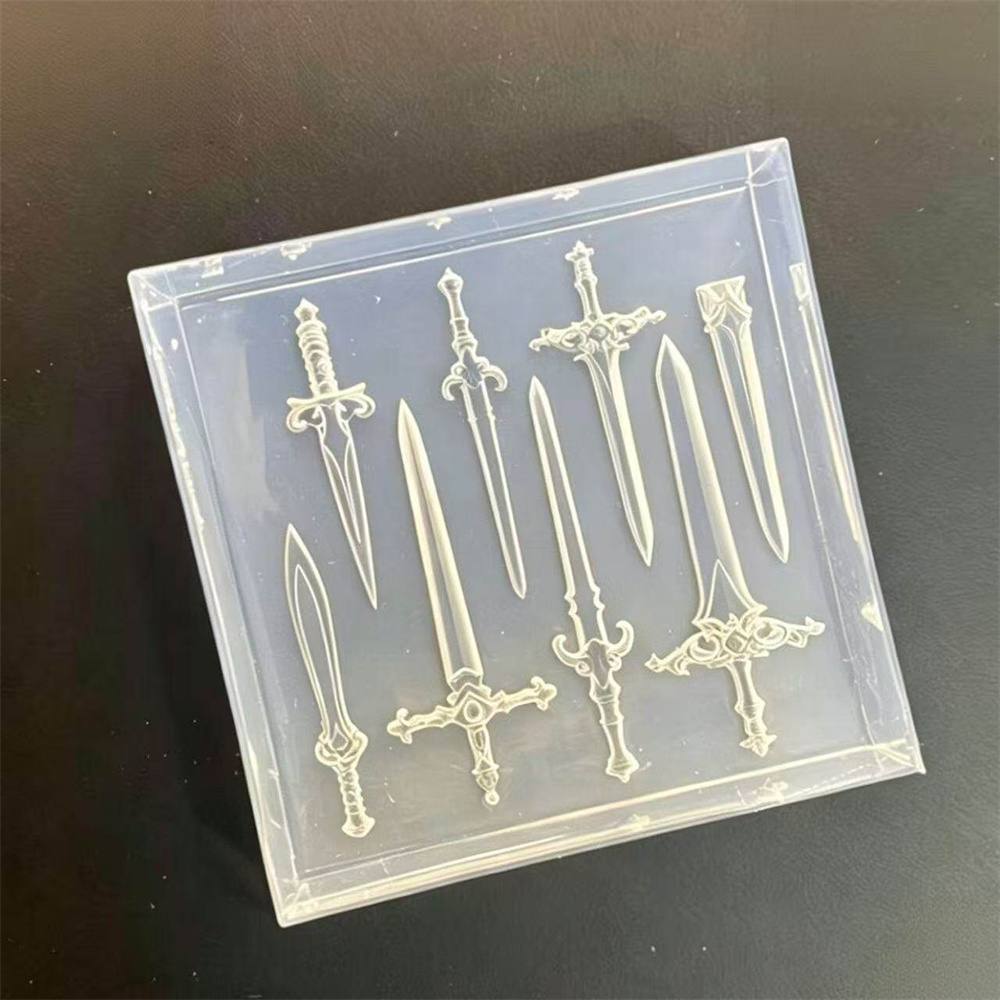 1Pc Mini Sword Nail Mold Medie - Nail Art Vintage recension och pris