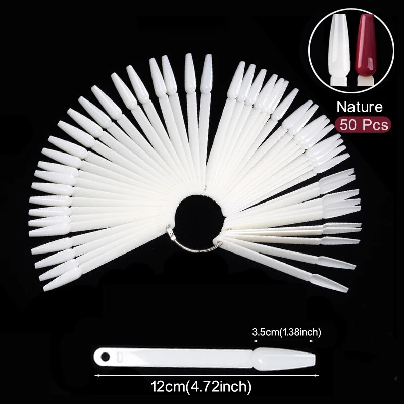 Nail Display Sticks Clear Natu - Nail Art Rame recension och pris